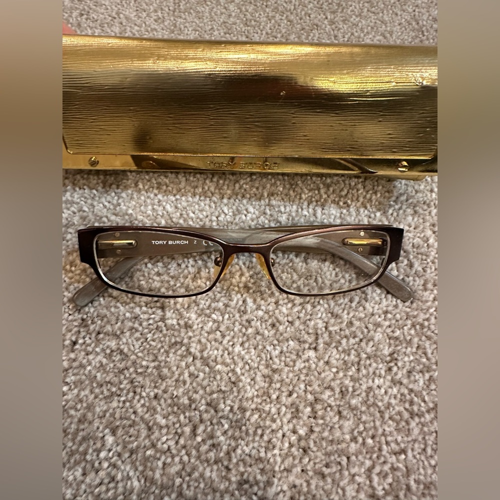Tory Burch Glasses with Gold Case